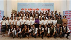 Gìn giữ di sản văn hóa phi vật thể của người Chu Ru