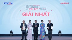32 tác phẩm đoạt Giải thưởng ảnh/video “Công nghệ từ trái tim - Technology with heart”