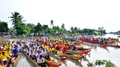 Sôi nổi Giải Đua ghe ngo phường Rạch Giá tỉnh An Giang