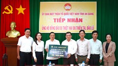 CIC Group ủng hộ đồng bào thiệt hại do thiên tai, bão lũ