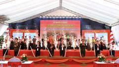 Lai Châu khởi công các Trường Phổ thông nội trú liên cấp Tiểu học và Trung học cơ sở Hua Bum, Dào San