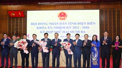 Kiện toàn các chức danh Chủ tịch HĐND, Chủ tịch UBND tỉnh Điện Biên