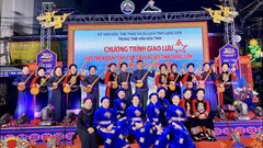 Hơn 200 nghệ nhân, diễn viên tham gia giao lưu hát Then, đàn Tính các CLB tỉnh Lạng Sơn 2025