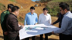 Đẩy nhanh tiến độ xây dựng trạm kiểm soát Cửa khẩu quốc tế Lóng Sập