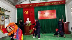 Trao truyền giá trị di sản múa sư tử mèo cho thế hệ trẻ ở Phục Hòa