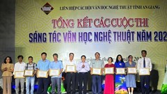 Trao giải Cuộc thi sáng tác Văn học nghệ thuật tỉnh An Giang 2025