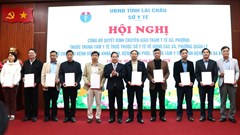 Lai Châu: Chính thức chuyển giao 38 trạm y tế về UBND xã, phường quản lý
