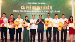 An Giang tổ chức chương trình “Cà phê doanh nhân” đầu năm 2026
