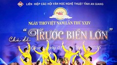 An Giang tổ chức ngày thơ Việt Nam và trao giải cuộc thi thơ, ca khúc