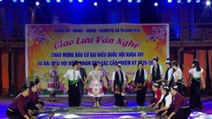 Đồng bào các dân tộc xã vùng cao Thanh Yên hướng về ngày hội non sông