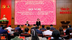 Công bố quyết định kiểm tra, giám sát của Bộ Chính trị, Ban Bí thư đối với Ban Thường vụ Tỉnh ủy Điện Biên