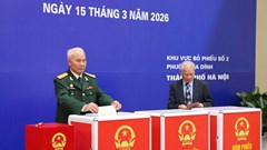 Hà Nội vận hành thử quy trình bầu cử tại phường Ba Đình