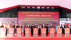 Khởi công 6 trường phổ thông nội trú liên cấp vùng biên tỉnh Lai Châu