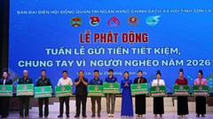 Sơn La phát động Tuần lễ gửi tiền tiết kiệm, chung tay vì người nghèo
