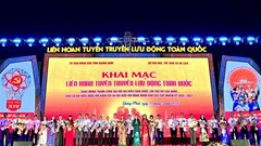 Âm vang Đại hội Đảng và bầu cử lan tỏa từ Liên hoan tuyên truyền