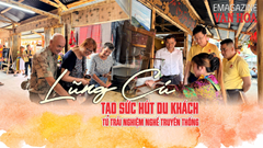 (Emagazine) Lũng Cú tạo sức hút du khách từ trải nghiệm nghề truyền thống