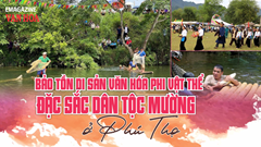 Bảo tồn di sản văn hóa phi vật thể đặc sắc dân tộc Mường ở Phú Thọ