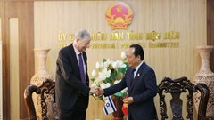 Thúc đẩy hợp tác thiết thực giữa các đối tác Israel với tỉnh Điện Biên
