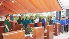 Lấy mẫu ADN, số hóa thông tin hài cốt liệt sĩ tại Nghĩa trang Liệt sĩ xã Mèo Vạc