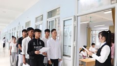 Hơn 4.600 thí sinh Lai Châu hoàn thành môn thi tốt nghiệp THPT đầu tiên 