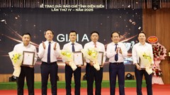 40 tác phẩm được trao Giải báo chí tỉnh Điện Biên lần thứ IV