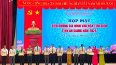 An Giang biểu dương 85 gia đình văn hóa tiêu biểu năm 2026  