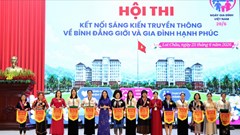 Sôi nổi hội thi “Kết nối sáng kiến truyền thông về bình đẳng giới và gia đình hạnh phúc“