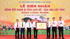 Công bố đình Làng Nhớn là di tích lịch sử - văn hóa của tỉnh Lào Cai