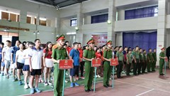 Hơn 200 VĐV tham dự Hội thao 80 năm Ngày truyền thống lực lượng An ninh nhân dân