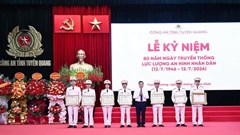 Tuyên Quang xây dựng thế trận an ninh nhân dân vững chắc ngay từ cơ sở