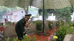 Lấy mẫu ADN 46 hài cốt liệt sĩ chưa rõ danh tính tại Nghĩa trang Liệt sĩ phường Lào Cai