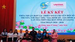 Thúc đẩy chuyển đổi số, xây dựng “Gia đình số - Gia đình an toàn”