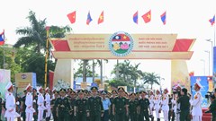 Tổng duyệt Giao lưu hữu nghị quốc phòng biên giới Việt Nam - Lào lần thứ 3