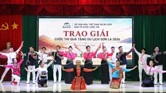 Trao giải Cuộc thi Quà tặng du lịch Sơn La năm 2026