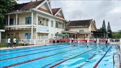 80 VĐV tham gia Giải vô địch bơi tỉnh Lào Cai 2026