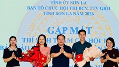 Sơn La có 2 thí sinh dự Hội thi Báo cáo viên, tuyên truyền viên giỏi khu vực I năm 2026