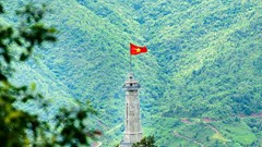Điện Biên công nhận điểm du lịch Cột cờ A Pa Chải nơi cực Tây Tổ quốc