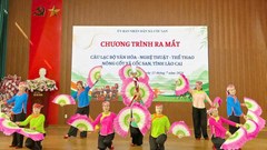 Cốc San đẩy mạnh phong trào văn hóa, văn nghệ, thể thao gắn với phát triển du lịch