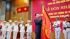 Phòng An ninh nội địa Công an Điện Biên đón nhận danh hiệu Anh hùng LLVTND