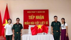 Điện Biên bàn giao 668 mẫu hài cốt liệt sĩ phục vụ giám định ADN