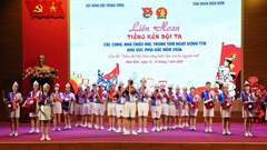 Bế mạc Liên hoan 'Tiếng kèn Đội ta' khu vực phía Bắc