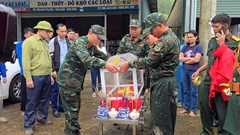 Điện Biên: Khai quật, quy tập 2 phần mộ liệt sĩ tại bản Lồng, xã Quài Tở