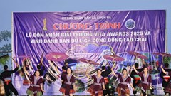 Bản du lịch cộng đồng Lao Chải đón nhận Giải thưởng VITA Awards 2026