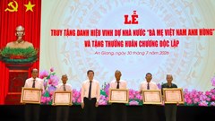 An Giang sơ kết thi đua, khen thưởng 6 tháng đầu năm 2026