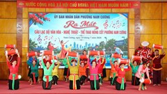  Nam Cường đẩy mạnh phong trào văn hóa, văn nghệ, thể thao gắn với du lịch