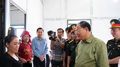 Lai Châu khánh thành khu tái định cư cho 24 hộ dân mất nhà do lũ quét