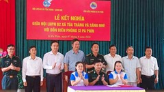 Đồn Biên phòng Si Pa Phìn tăng cường gắn bó quân dân nơi biên giới 