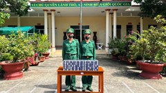 An Giang: Đồn Biên phòng Lạc Quới thu giữ 500 bao thuốc lá 555