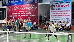 320 vận động viên tranh tài tại Giải Pickleball tỉnh Lai Châu