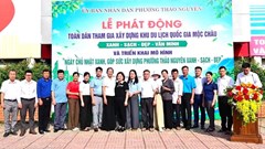 “Ngày Chủ nhật xanh” chung tay vì Mộc Châu xanh, sạch, đẹp
